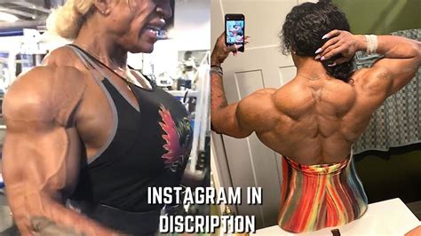 huge muscles of massive female bodybuilder ufbbh youtube