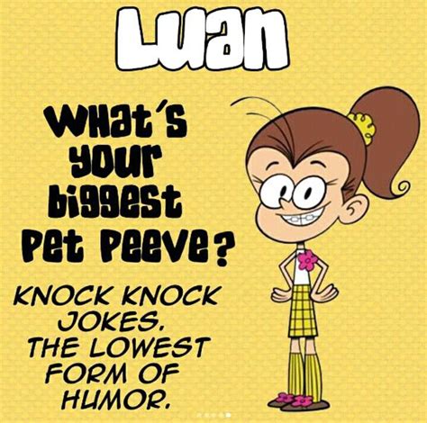 Luans Jokes Are Awesome Loud House Characters The Loud House