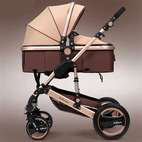 2016 New Design Luxury Upgraded Baby Stroller Portable Lightweight High