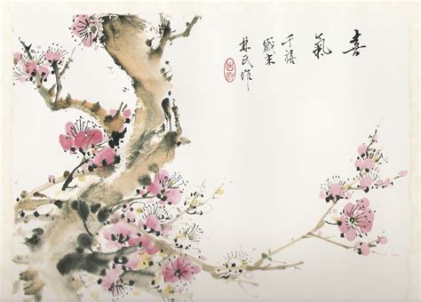 Chinese Painting Paintbrush Ink Ancient Painting Genres Photo