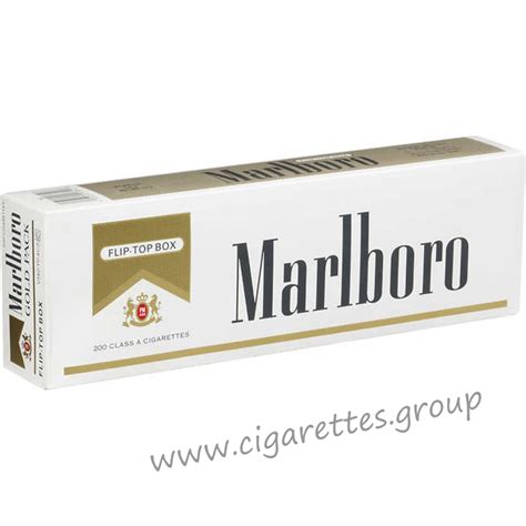 Marlboro Gold Pack Box Cigarettes Cigarettesgroup