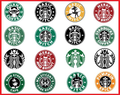 Starbucks Svg Starbucks Bundle Svg Starbucks Clip Art Starbucks Vector Starbucks Cut Files
