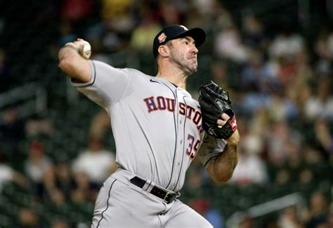 Houston Astros Justin Verlander Flirts With No Hitter In Win Over Twins