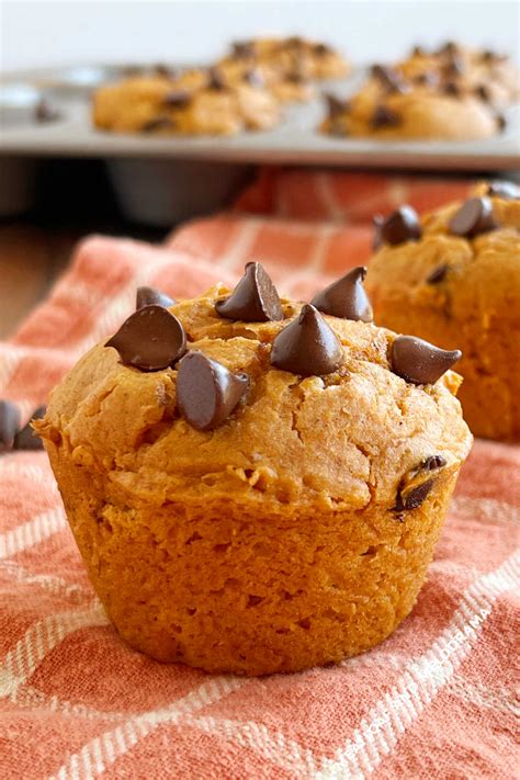 easy pumpkin chocolate chip muffins with cake mix meatloaf and melodrama