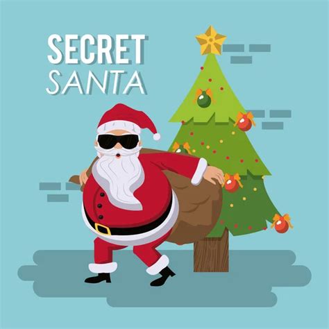 Secret Santa Cartoon