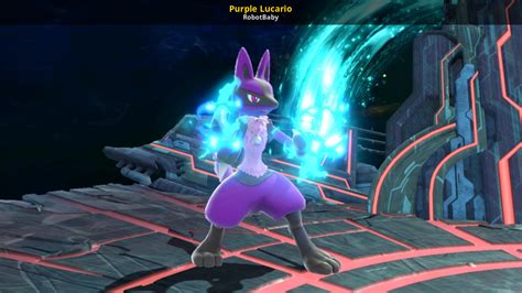 Purple Lucario Super Smash Bros Ultimate Mods