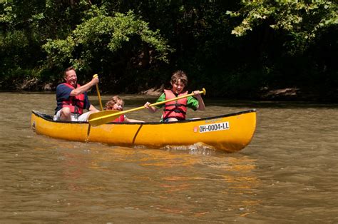Canoeing With Kids On The Little Miami Scenic River Canoe Canoe And