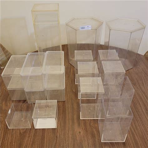 Clear Plastic Display Cases Beck Auctions Inc