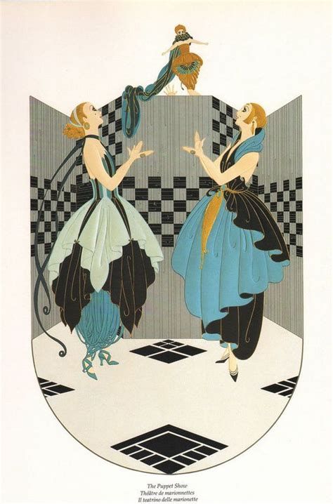 Pin By Cheryl Earl On Dolls Erte Art Art Deco Illustration Art Deco