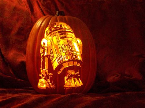 Most Awesome Pumpkin Carving Ever Happy Star Wars Halloween Camemberu