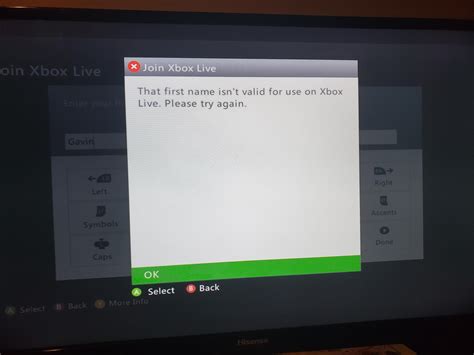 Im Trying To Sign Into Xbox Live On My Xbox 360 But I Keep Getting