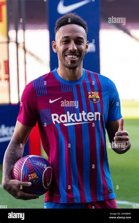 Aubameyang Barca Hi Res Stock Photography And Images Alamy