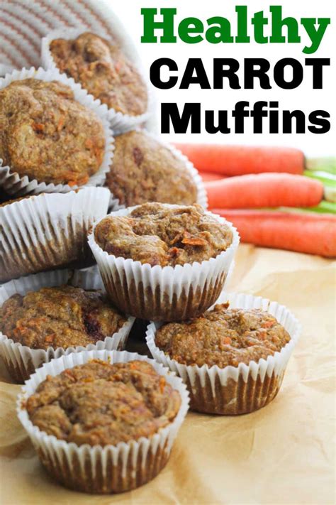 Fresh Bake Carrot Muffins For A Healthy Snack Recipe Homemade