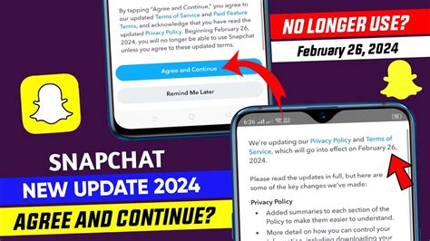 Snapchat New Update Snapchat Updating Terms Of Service Snapchat