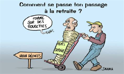 Introduire avec humour votre discours de départ en retraite. Image humour retraite