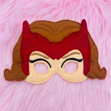 Embroidery Pattern Scarlet Witch Mask Age Store Embroidery Patterns