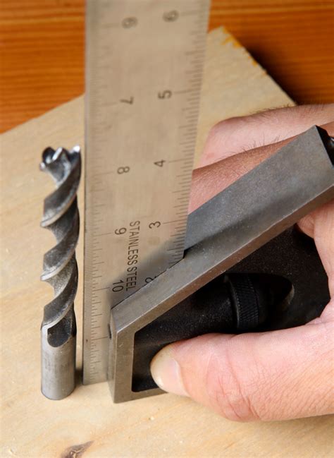 How To Drill Straight And Square Holes Without A Drill Press Man Made