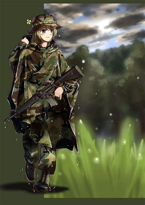 28 Anime Soldier Girl Wallpaper Anime Top Wallpaper