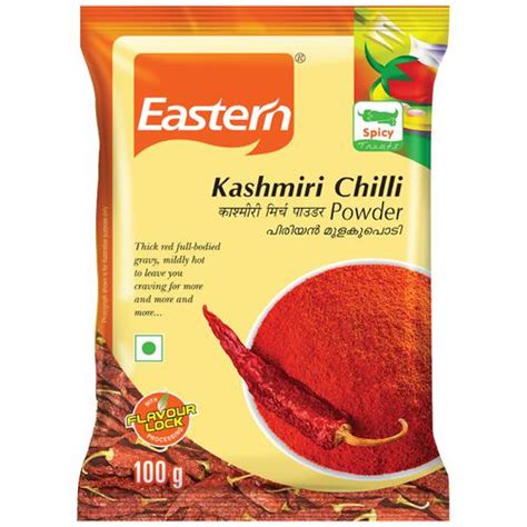 Buy Eastern Powder Kashmiri Chilly 100 Gm Pouch Online At Best Price Of