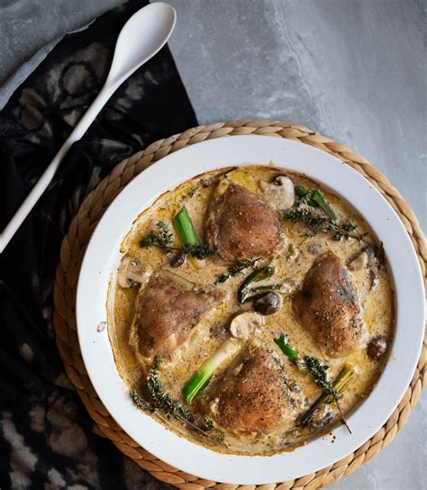 A firm family favourite in our household which is ecomonical to make. Creamy Chicken, Leeks and Mushrooms - aninas recipes