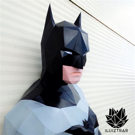 Papercraft Batman 🦇 Paper Mache Art Works Origami Halloween Costumes