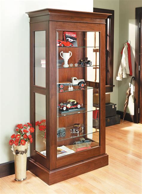 Integrating your personality into the fabric of your home. Display Cabinet | Woodworking Project | Woodsmith Plans