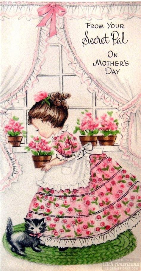 A Cheerful Collection Of Vintage Mother S Day Cards Click Americana