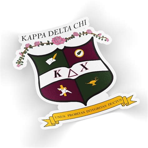 Kappa Delta Chi Decal Etsy