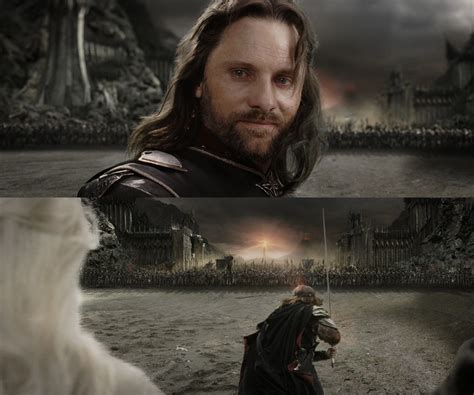 For Frodo Blank Template | Aragorn's “For Frodo” | Know Your Meme