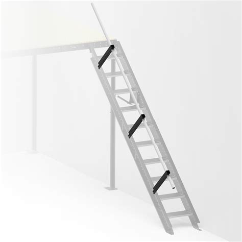 Railing For Folding Stairs To Wall Tecrostar