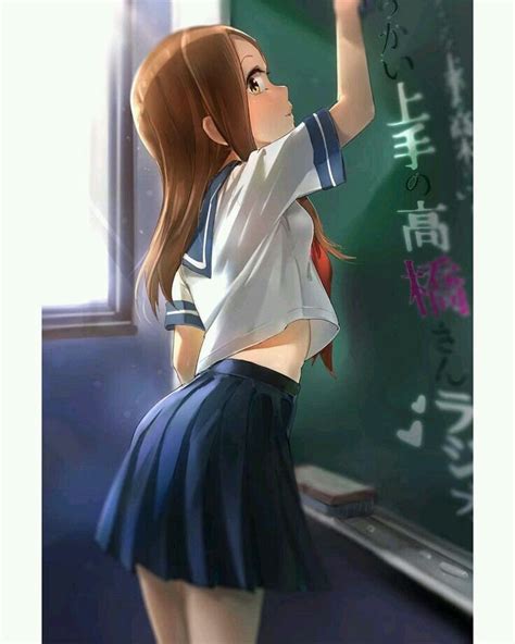 Anime School Em Garotas Menina Anime Anime