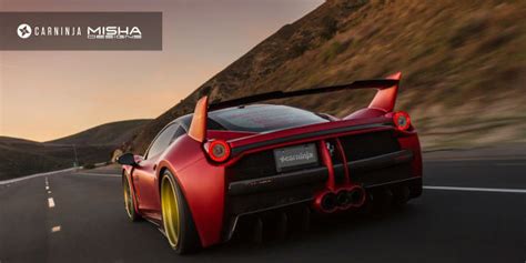 Ferrari 458 With Wide Body Kit By Misha Designs Muscle