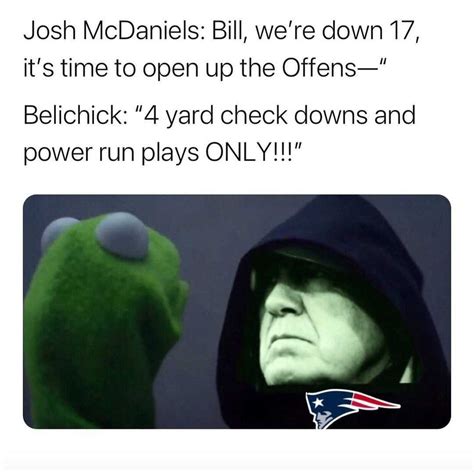 Josh Mcdaniels Meme Discover More Interesting Football Head Coach Mcdaniels Offens Memes