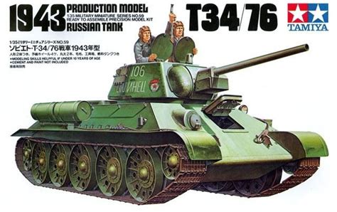 Tamiya 135 T3476 1943 Russian Tank Wargamestore