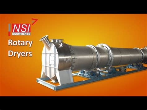 Rotary Dryers Rotary Drum Dryer Machine Manufacturer From Meerut