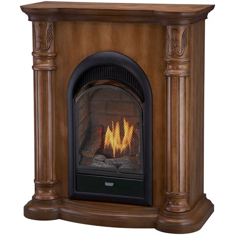 Bluegrass Living Vent Free Natural Gas Fireplace System 10000 Btu