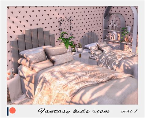Fantasy Kids Room Part 1🌺 Sims 4 Cc Furniture Living Rooms Sims 4