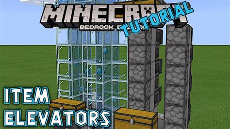 Easy Item Elevators You Need In Your World On Minecraft Bedrock Edition