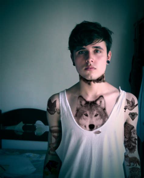 Ugly me tattoos guys with tattoos. guys with piercings on Tumblr