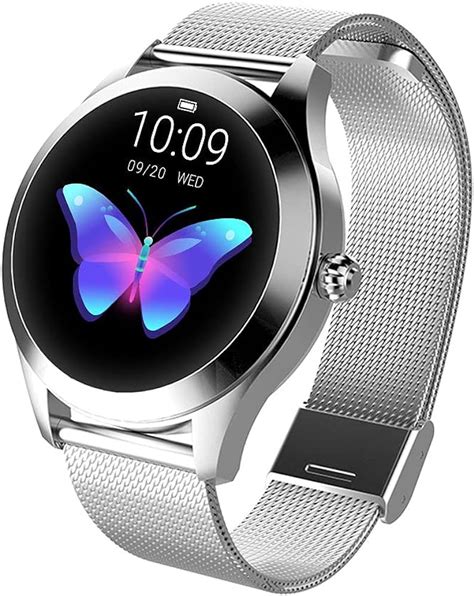 Ddway Ladies Fitness Tracker For Ladies Smartwatch With Round Color