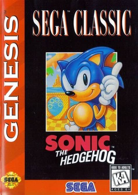 Complete Sonic The Hedgehog Classic Cover Game For Sale Dkoldies
