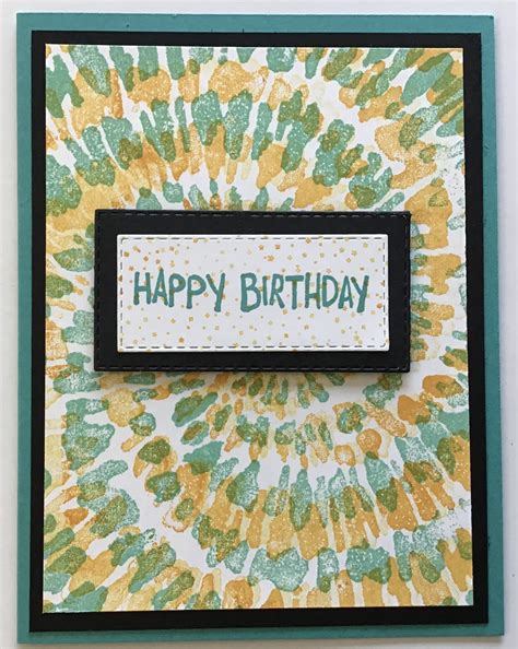 Greatinkspirations Stampin Up ️ Preview Spiral Dye