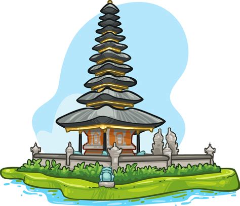 Download Pura Bratan Bali Png Hd Transparent Png