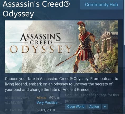 Assassins Creed Odyssey PC Video Gaming Video Games Xbox On Carousell