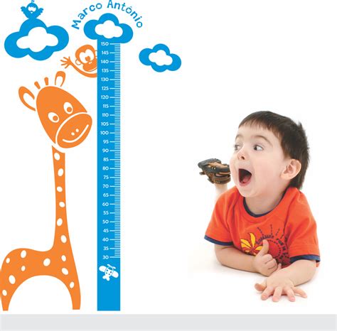 Girafa Para Medir Altura Para Imprimir