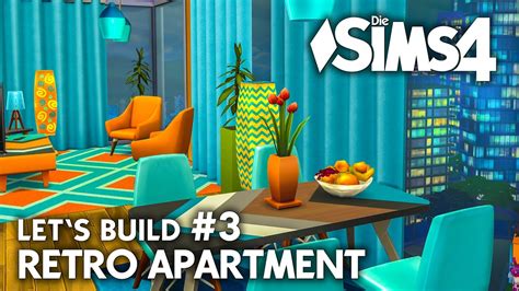 Retro Apartment 3 Die Sims 4 Großstadtleben Haus Bauen And Einrichten
