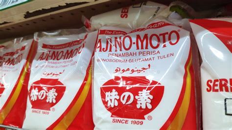 Ajinomoto Food Seasoning On Store Shelf Editorial Photo Image Of