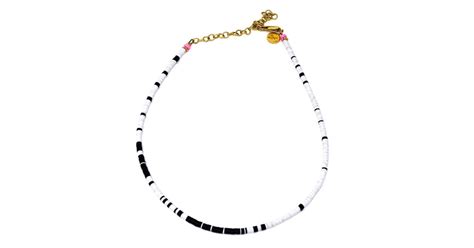 Elsie Frieda The Louise Collection Choker In Black And White Kiaras