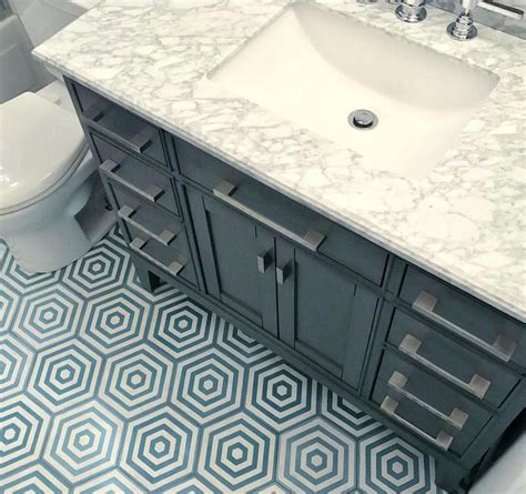 Grey White Hexagon Tiles Amethyst Artisan Tiles Cement Tile Best