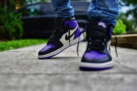 Share yours — take your best photo and share on instagram or twitter with the tag #airjordancollection. Air Jordan 1 Retro High OG "Court Purple Sail Black" For ...